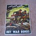 World War II Buy War Bonds Poster